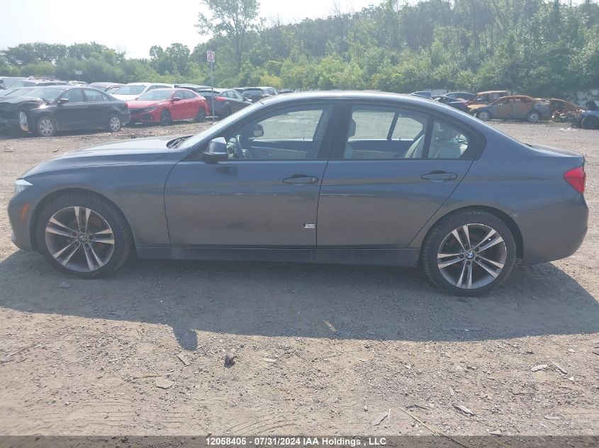 2016 BMW 320I xDrive VIN: WBA8E5G52GNU19741 Lot: 12058405