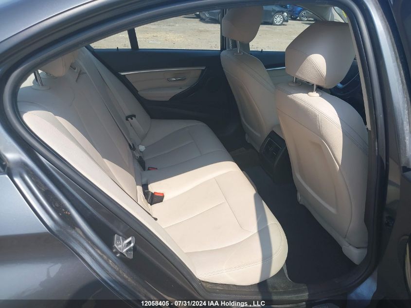 2016 BMW 320I xDrive VIN: WBA8E5G52GNU19741 Lot: 12058405