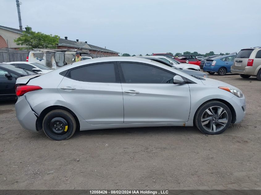 2011 Hyundai Elantra Gl VIN: 5NPDH4AE0BH050883 Lot: 12058426