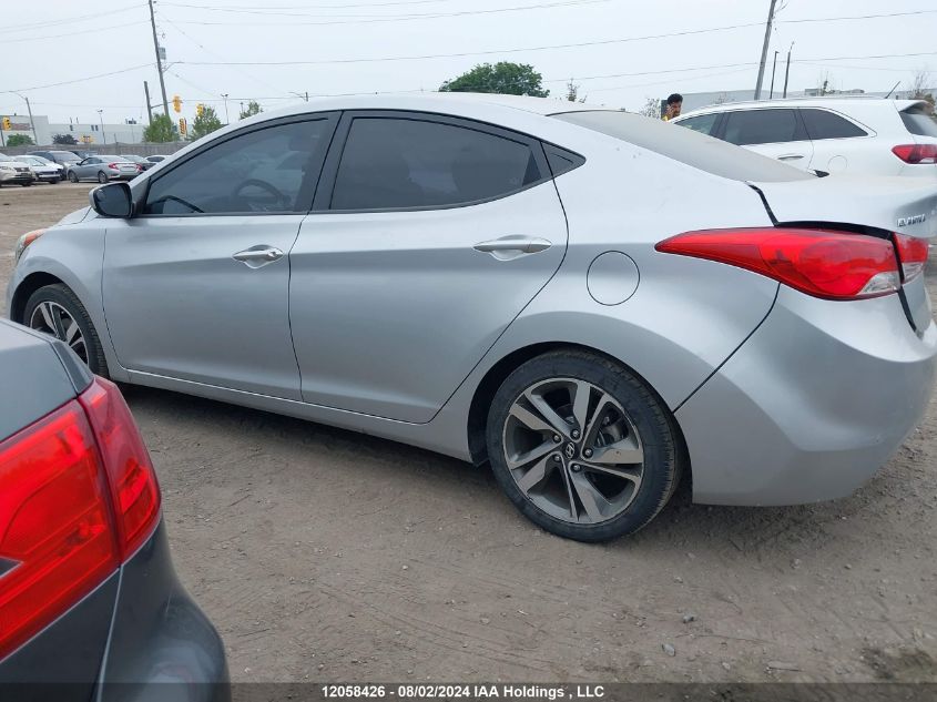 2011 Hyundai Elantra Gl VIN: 5NPDH4AE0BH050883 Lot: 12058426