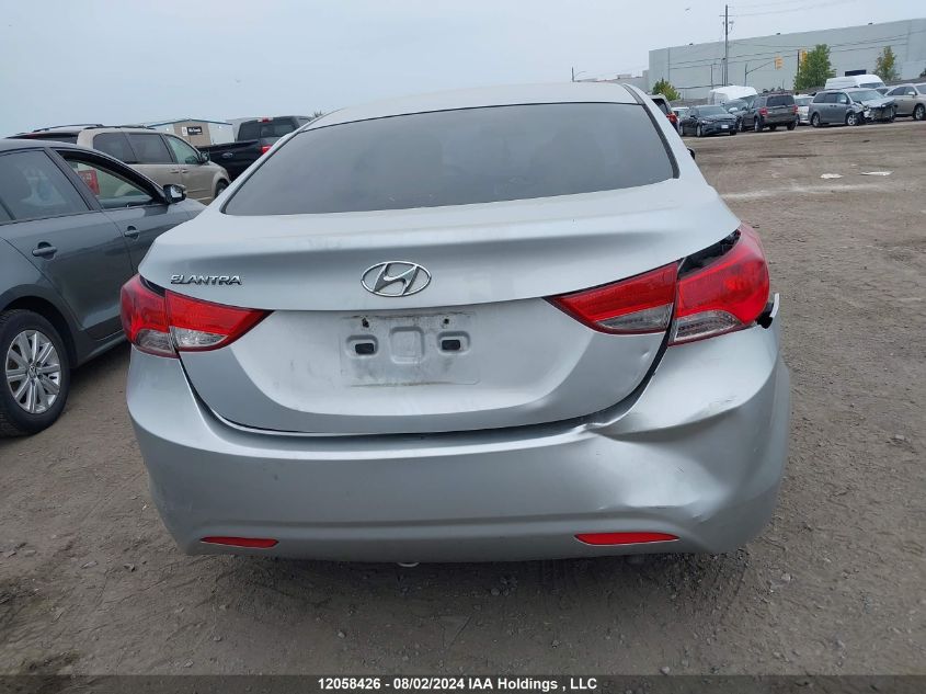 2011 Hyundai Elantra Gl VIN: 5NPDH4AE0BH050883 Lot: 12058426