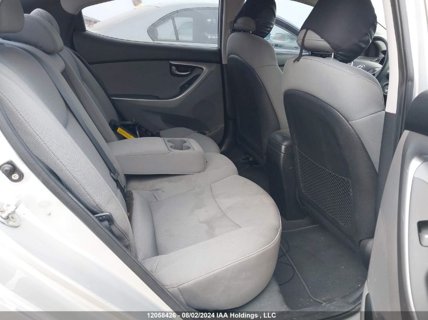 2011 Hyundai Elantra Gl VIN: 5NPDH4AE0BH050883 Lot: 12058426