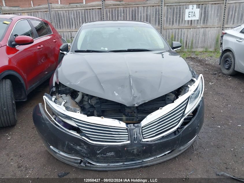 2016 Lincoln Mkz Hybrid VIN: 3LN6L2LU5GR604211 Lot: 12058427