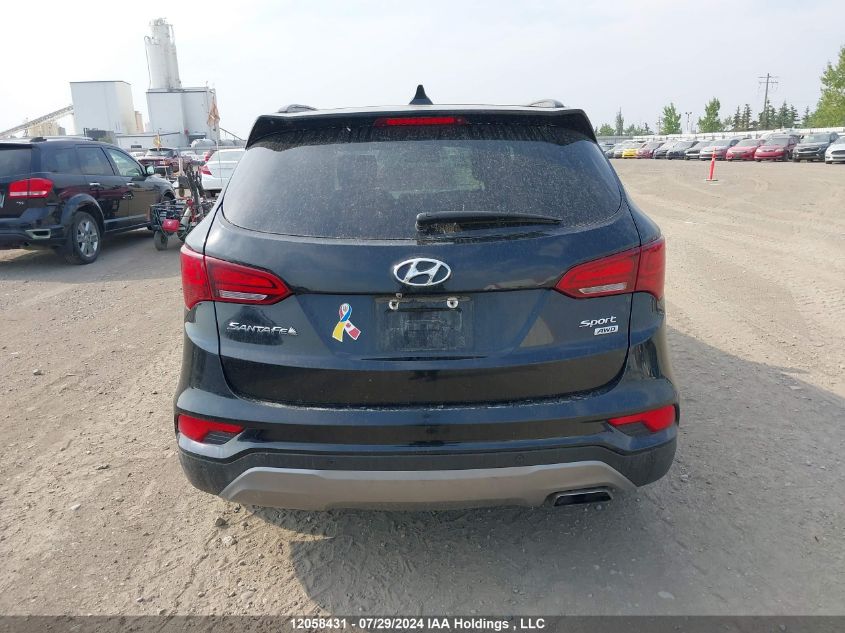 2017 Hyundai Santa Fe Sport 2.4 Se VIN: 5XYZUDLB9HG474227 Lot: 12058431