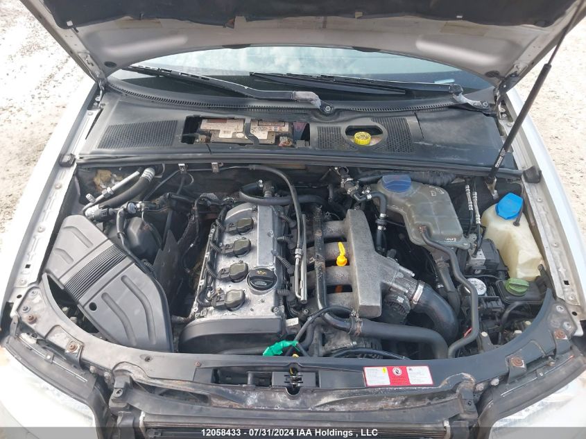 2003 Audi A4 VIN: WAUJC68E13A115202 Lot: 12058433