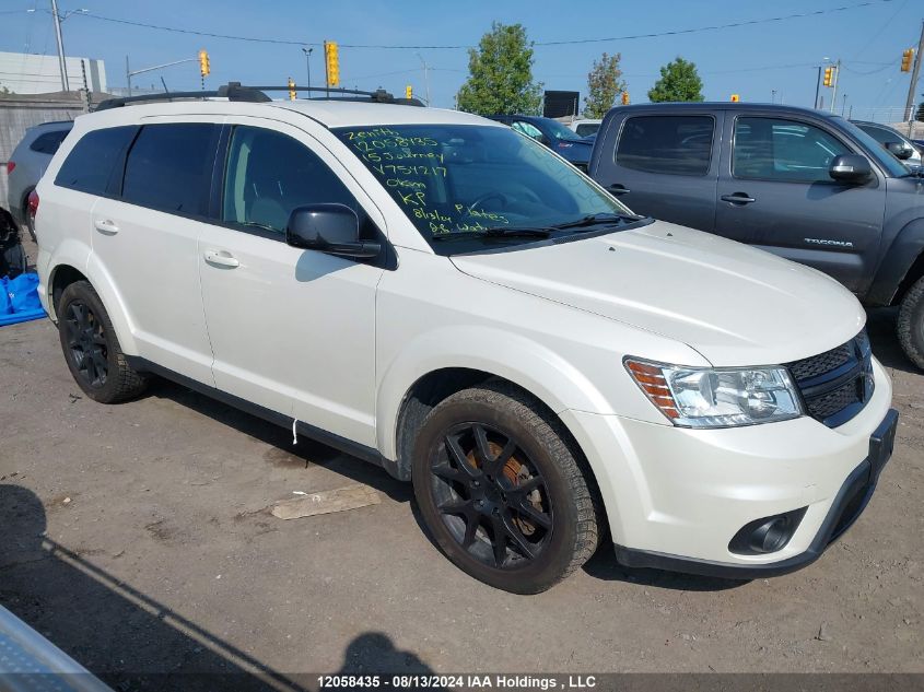 2015 Dodge Journey Sxt VIN: 3C4PDCCG0FT754217 Lot: 12058435