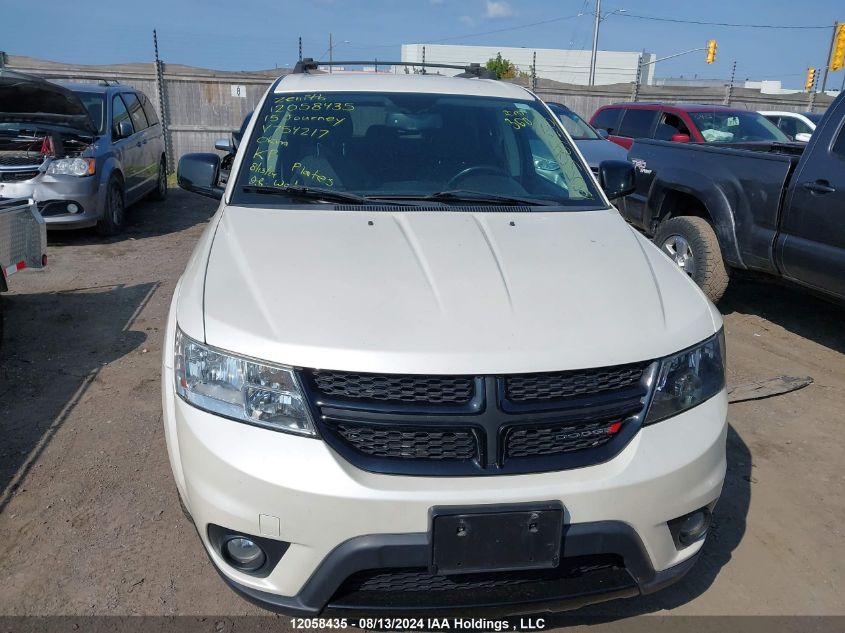 2015 Dodge Journey Sxt VIN: 3C4PDCCG0FT754217 Lot: 12058435