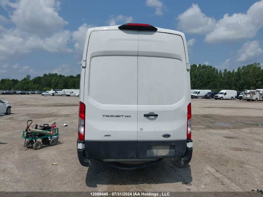 2022 Ford Transit T-250 VIN: 1FTBR3U83NKA26913 Lot: 12058440