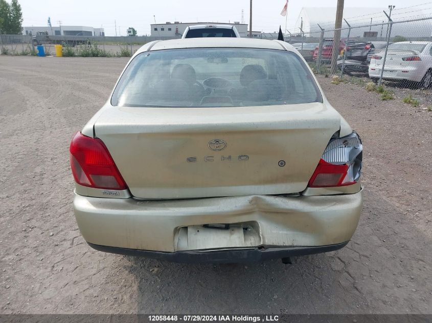 2001 Toyota Echo VIN: JTDBT123310108630 Lot: 12058448