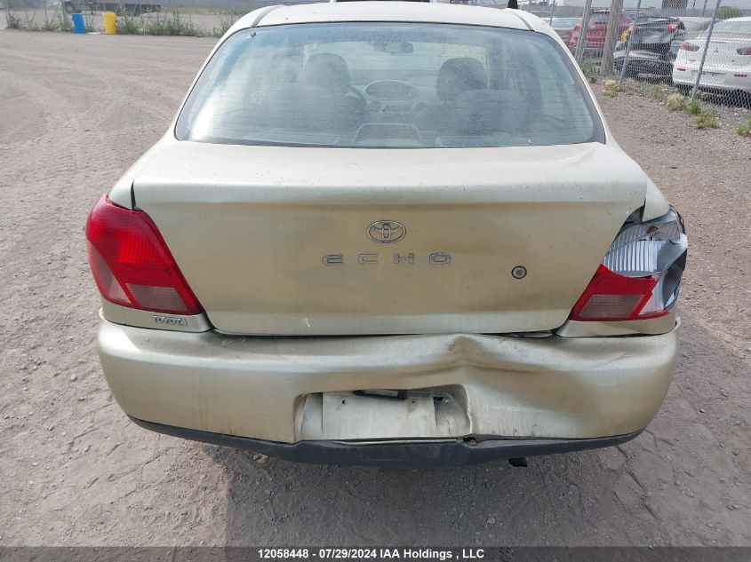 2001 Toyota Echo VIN: JTDBT123310108630 Lot: 12058448