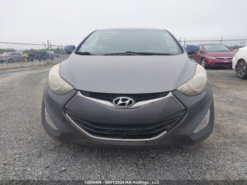 2013 Hyundai Elantra Se VIN: KMHDH6AE7DU001793 Lot: 12058456