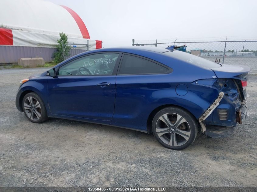 2013 Hyundai Elantra Se VIN: KMHDH6AE7DU001793 Lot: 12058456
