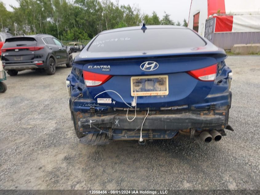 2013 Hyundai Elantra Se VIN: KMHDH6AE7DU001793 Lot: 12058456