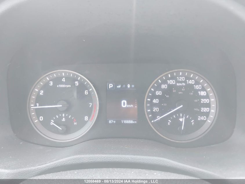 2017 Hyundai Tucson Se VIN: KM8J33A42HU345884 Lot: 12058469