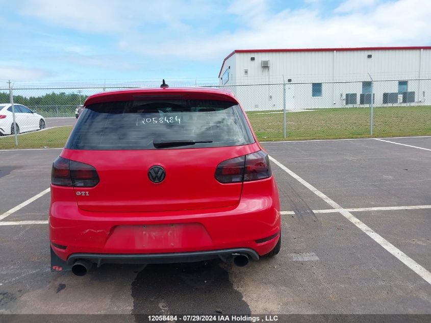 2013 Volkswagen Golf Gti VIN: WVWEV7AJ1DW040890 Lot: 12058484