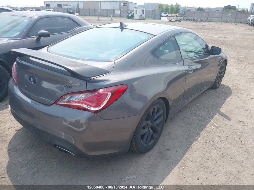 2013 Hyundai Genesis 2.0T Premium VIN: KMHHT6KD1DU090802 Lot: 12058486
