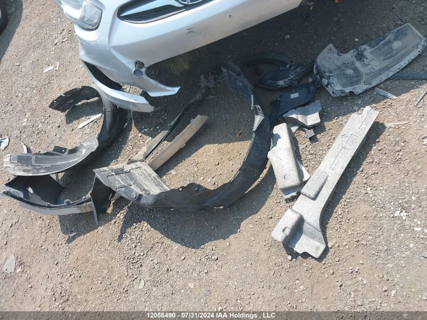 2014 Hyundai Accent Gl VIN: KMHCT5AE5EU187372 Lot: 12058490