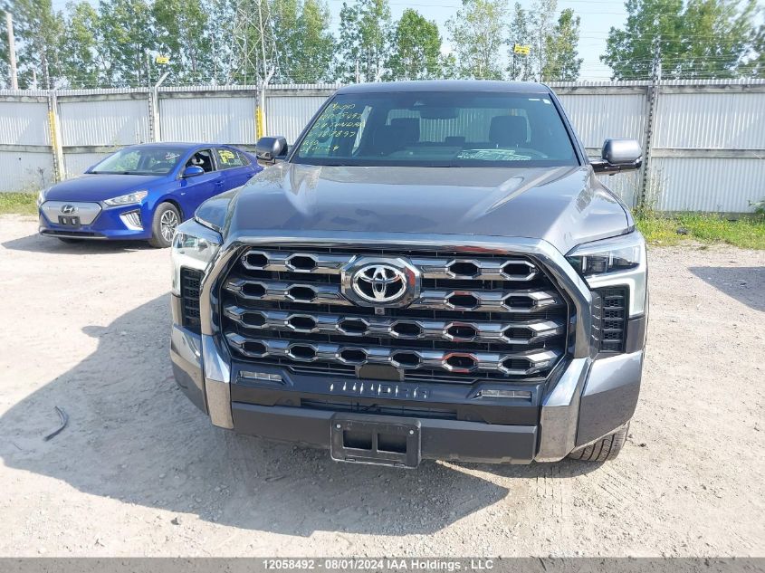 2024 Toyota Tundra Platinum VIN: 5TFNA5DB6RX167897 Lot: 12058492