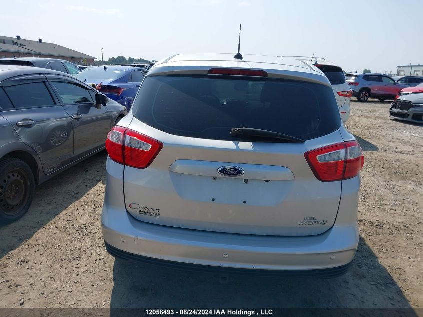 2013 Ford C-Max Sel VIN: 1FADP5BU0DL555471 Lot: 12058493