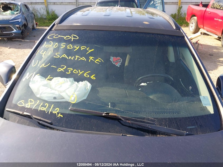 2014 Hyundai Santa Fe Sport 2.4 Premium VIN: 5XYZU3LB5EG230466 Lot: 12058494