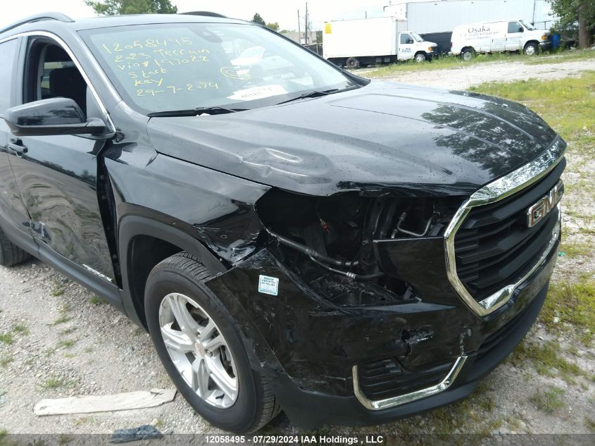 2023 GMC Terrain VIN: 3GKALTEGXPL197022 Lot: 12058495