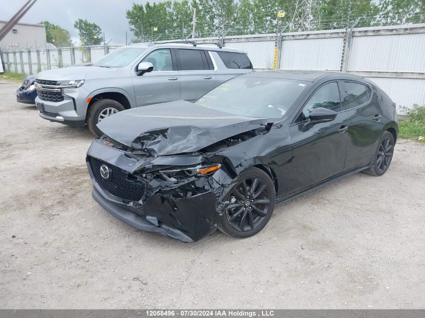 2019 Mazda Mazda3 Sport VIN: JM1BPAMM9K1130055 Lot: 12058496