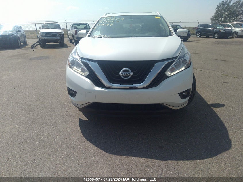 2015 Nissan Murano VIN: 5N1AZ2MH5FN238567 Lot: 12058497