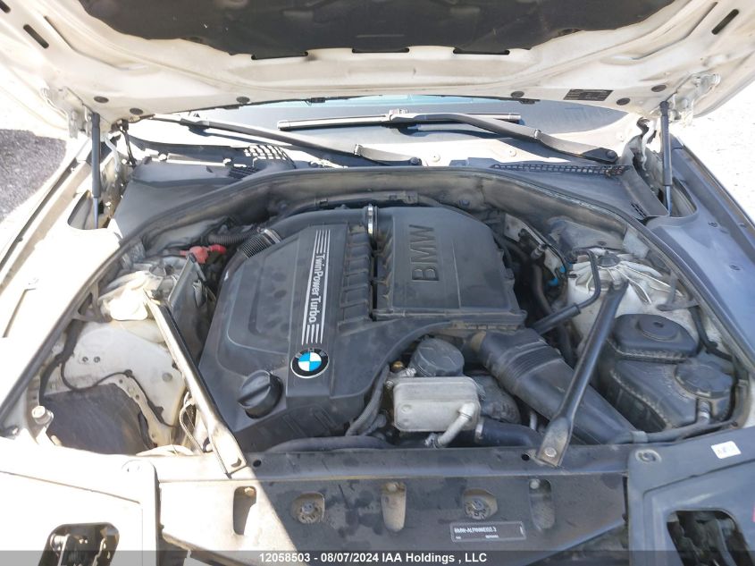 2012 BMW 535 Xi VIN: WBAFU7C5XCDU61974 Lot: 12058503