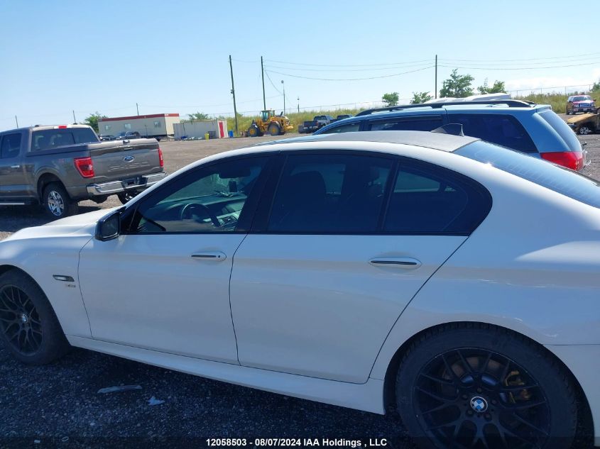 2012 BMW 535 Xi VIN: WBAFU7C5XCDU61974 Lot: 12058503