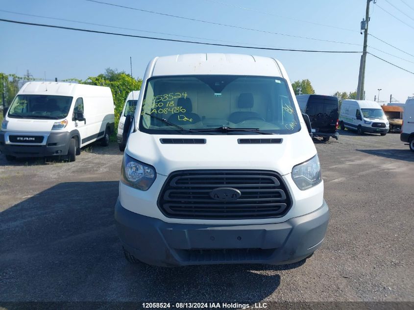2018 Ford Transit T-250 VIN: 1FTYR1CM9JKA08486 Lot: 12058524