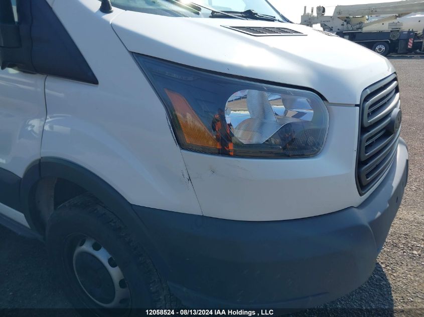 2018 Ford Transit T-250 VIN: 1FTYR1CM9JKA08486 Lot: 12058524