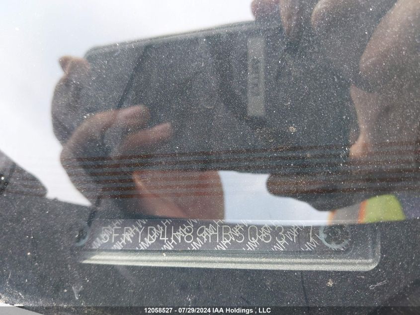 2017 Acura Mdx VIN: 5FRYD4H89HB506317 Lot: 12058527