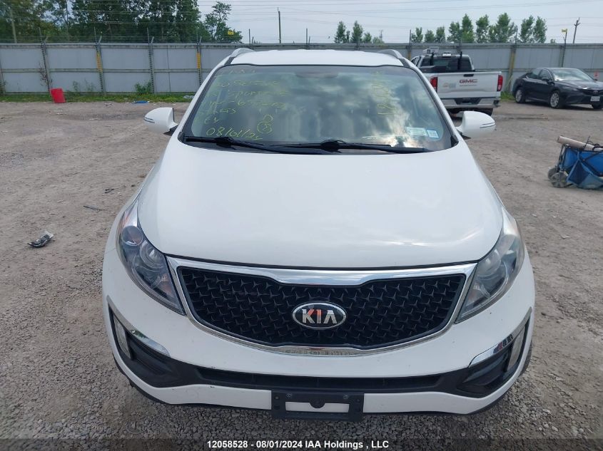 2015 Kia Sportage Ex VIN: KNDPCCAC2F7697672 Lot: 12058528