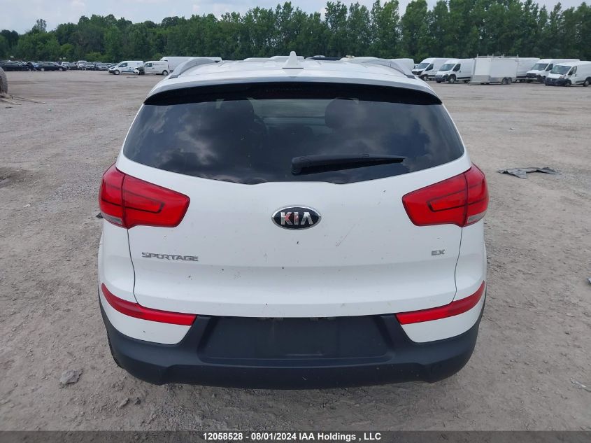 2015 Kia Sportage Ex VIN: KNDPCCAC2F7697672 Lot: 12058528