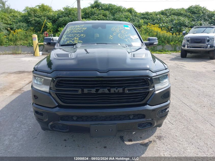 2022 Ram 1500 Laramie VIN: 1C6SRFJT1NN107375 Lot: 12058534