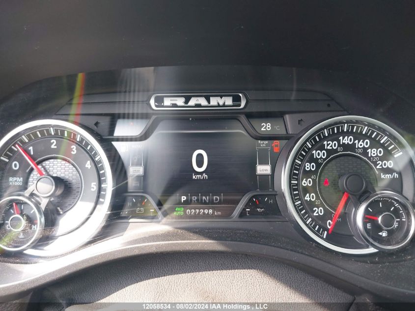 2022 Ram 1500 Laramie VIN: 1C6SRFJT1NN107375 Lot: 12058534