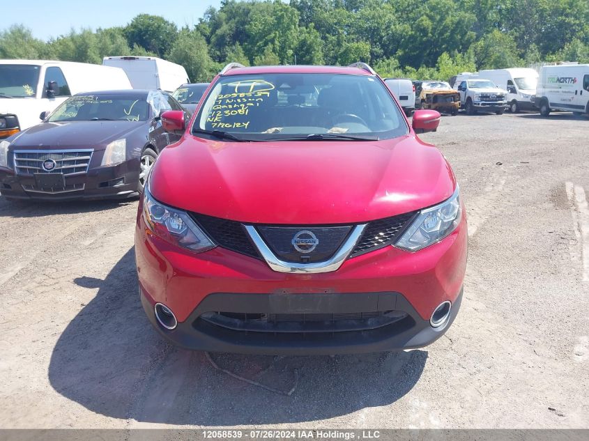 2017 Nissan Qashqai VIN: JN1BJ1CR1HW123081 Lot: 12058539