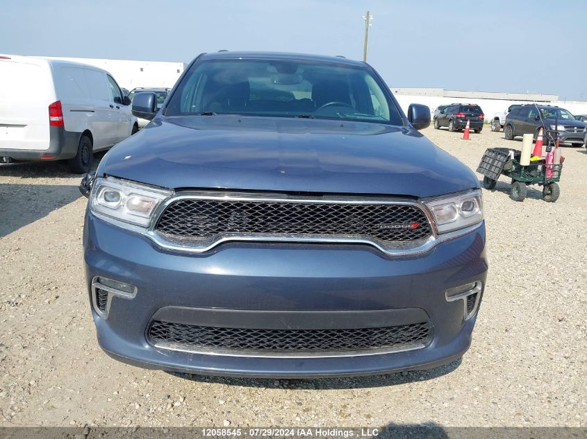 2021 Dodge Durango Sxt VIN: 1C4RDJAG2MC578098 Lot: 12058545