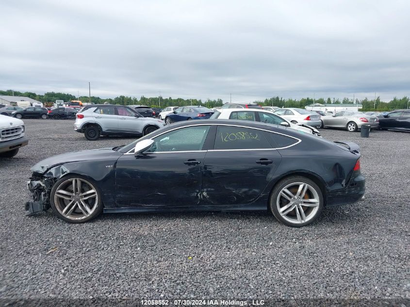 2013 Audi S7 VIN: WAUW2CFC2DN041887 Lot: 12058552