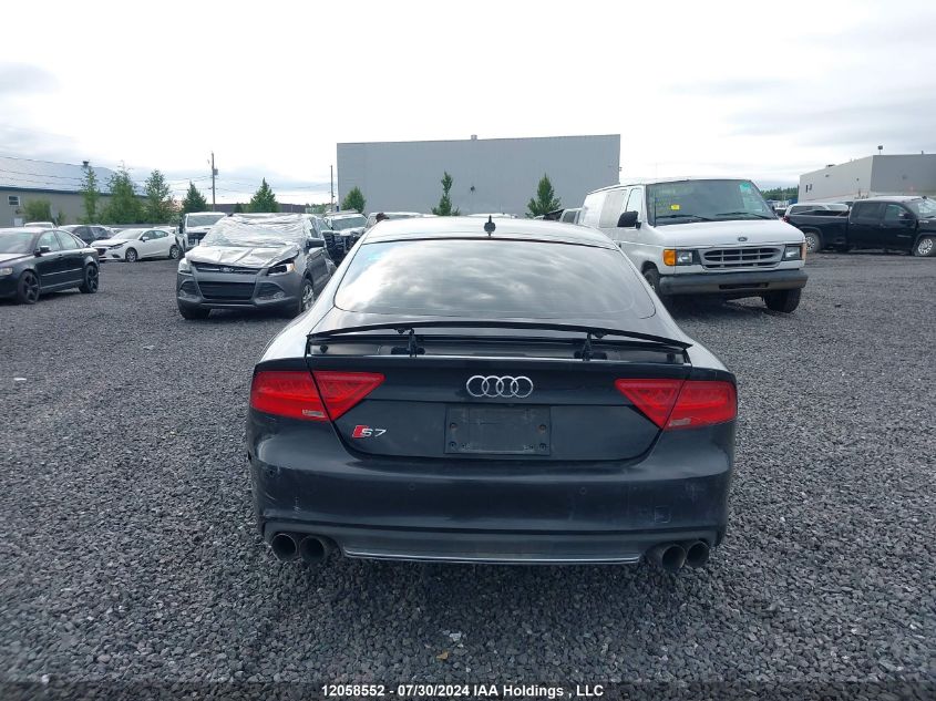 2013 Audi S7 VIN: WAUW2CFC2DN041887 Lot: 12058552