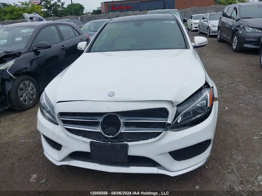 2017 Mercedes-Benz C 300 4Matic VIN: 55SWF4KB7HU189515 Lot: 12058558