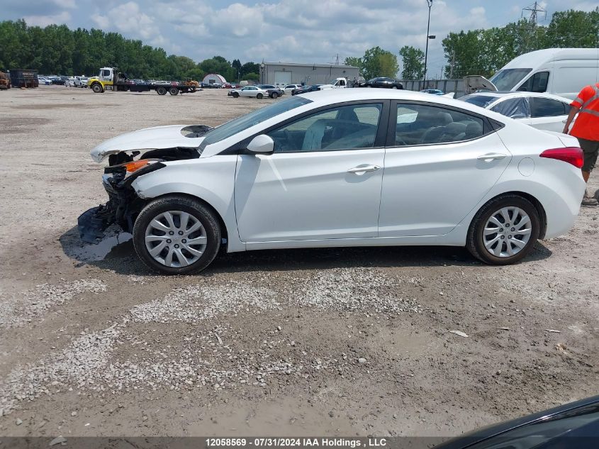 2013 Hyundai Elantra Gl VIN: 5NPDH4AE5DH247700 Lot: 12058569