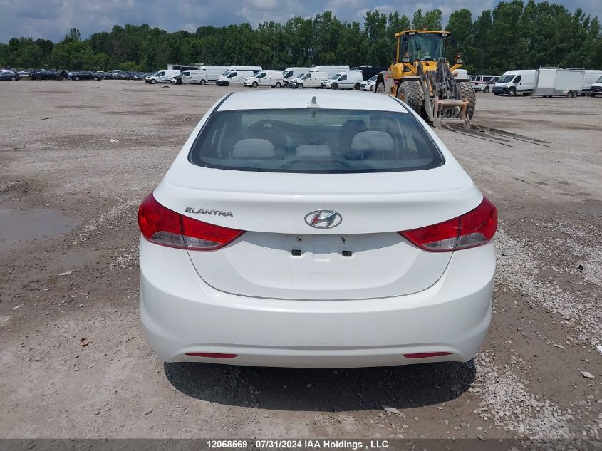 2013 Hyundai Elantra Gl VIN: 5NPDH4AE5DH247700 Lot: 12058569