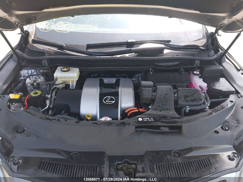 2022 Lexus Rx 450H VIN: 2T2JGMDAXNC072312 Lot: 12058571