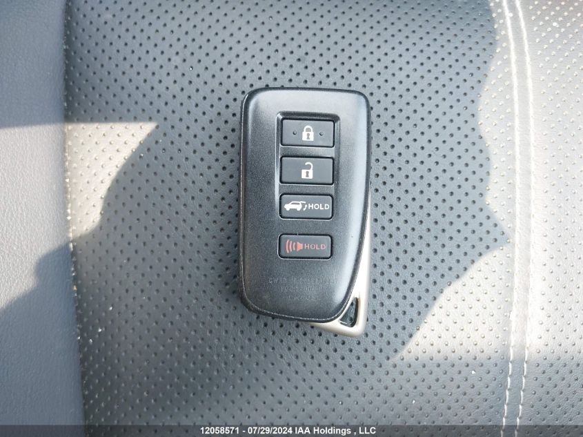 2022 Lexus Rx 450H VIN: 2T2JGMDAXNC072312 Lot: 12058571