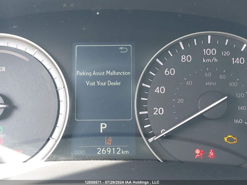 2022 Lexus Rx 450H VIN: 2T2JGMDAXNC072312 Lot: 12058571