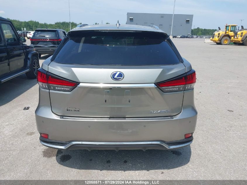 2022 Lexus Rx 450H VIN: 2T2JGMDAXNC072312 Lot: 12058571