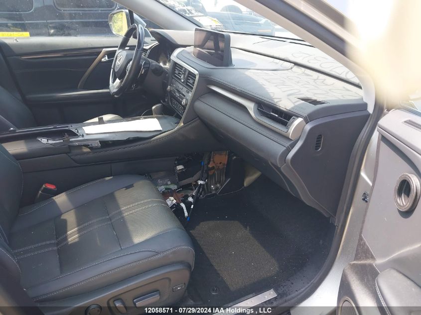 2022 Lexus Rx 450H VIN: 2T2JGMDAXNC072312 Lot: 12058571