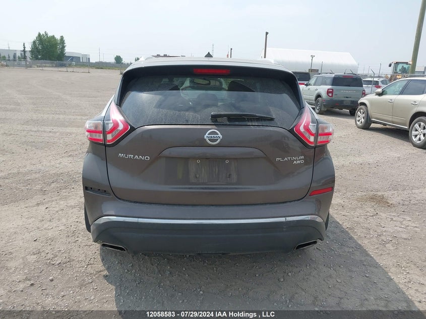 2015 Nissan Murano VIN: 5N1AZ2MH8FN230513 Lot: 12058583