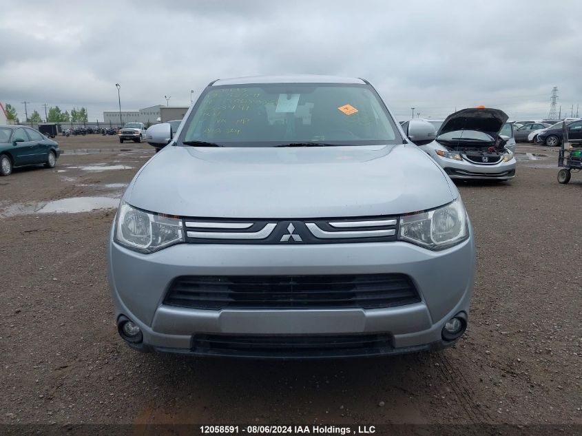 2014 Mitsubishi Outlander VIN: JA4JZ3AX6EZ603491 Lot: 12058591